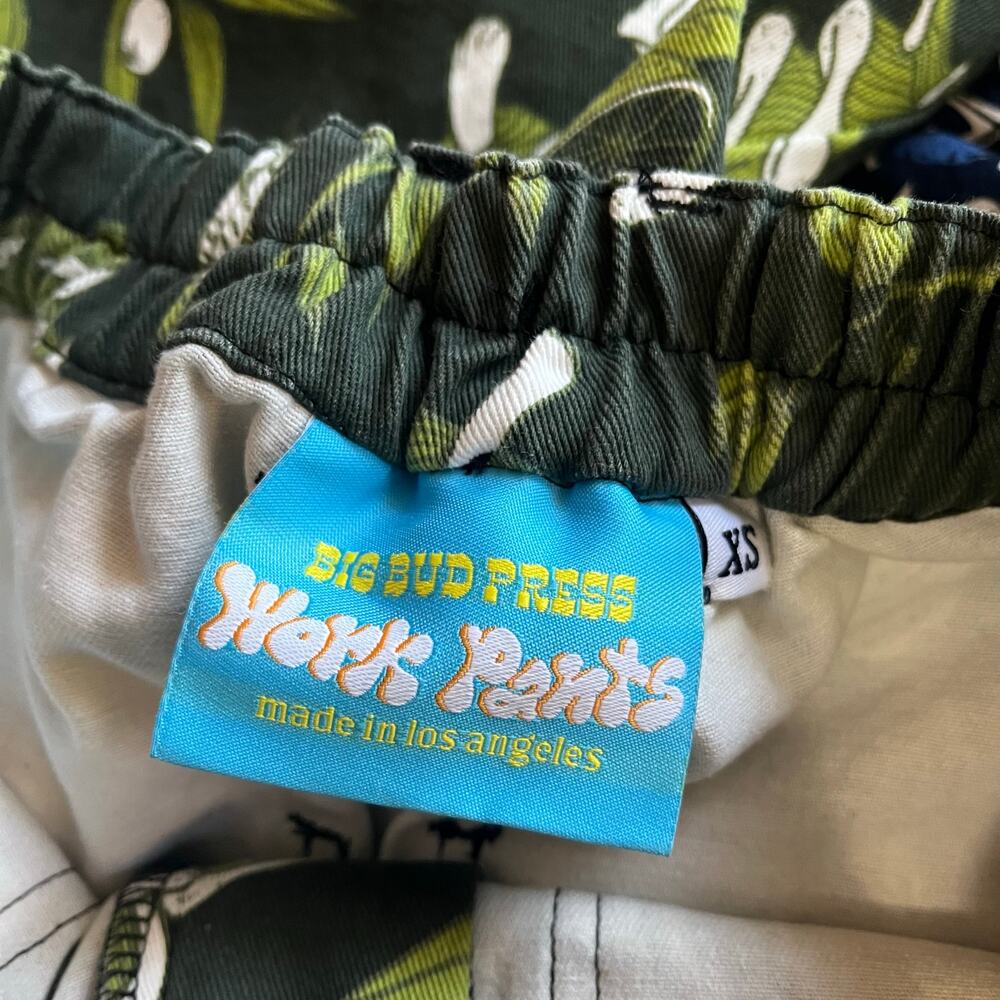 Big Bud Press green cookbook work pants - xs - Picture 5 of 5